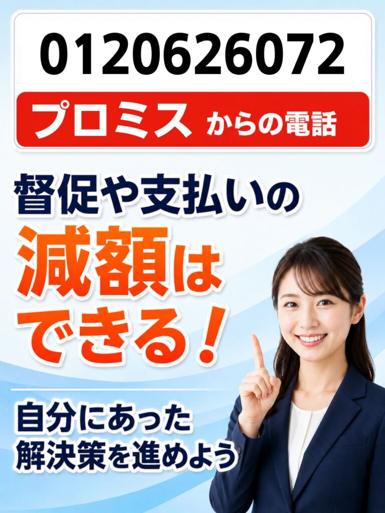 0120626072の電話はプロミス