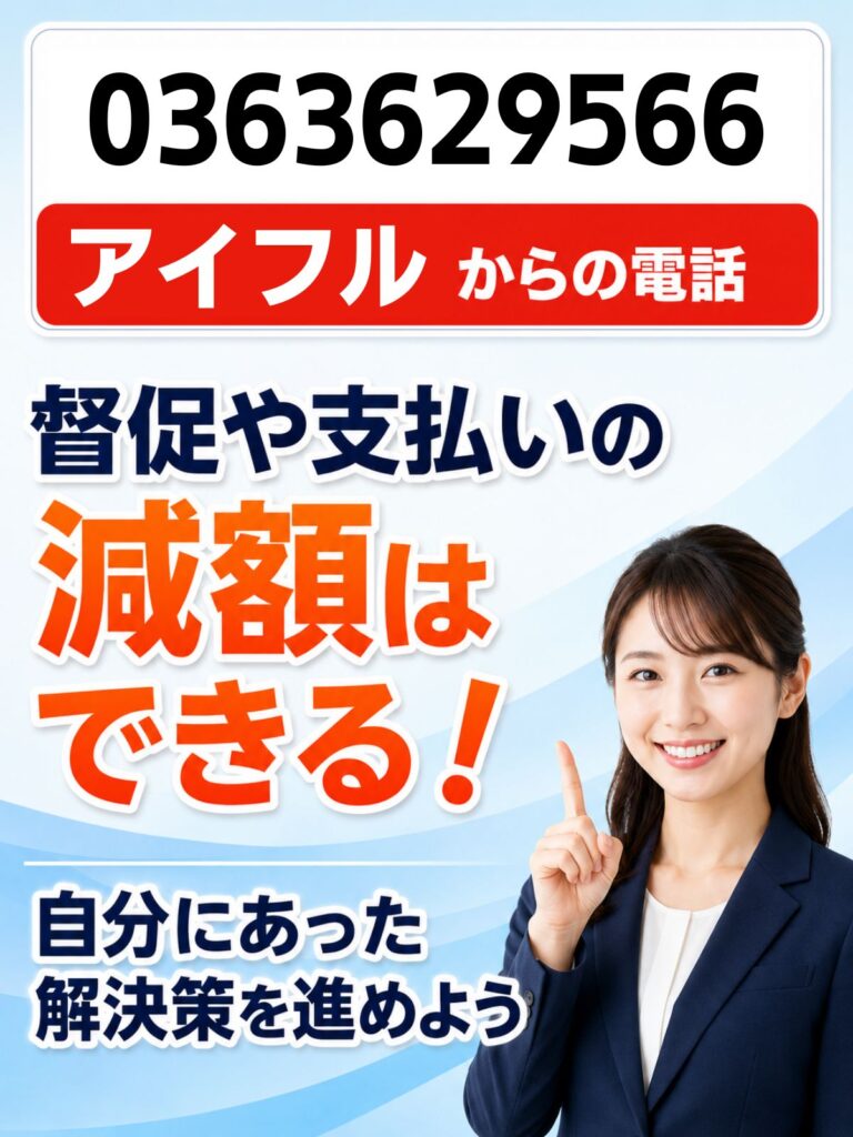 0363629566はアイフルの電話