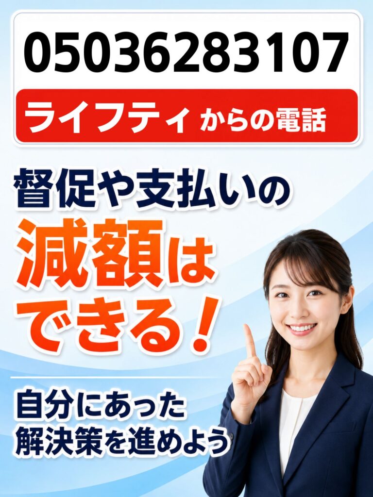 05036283107の電話はライフティ