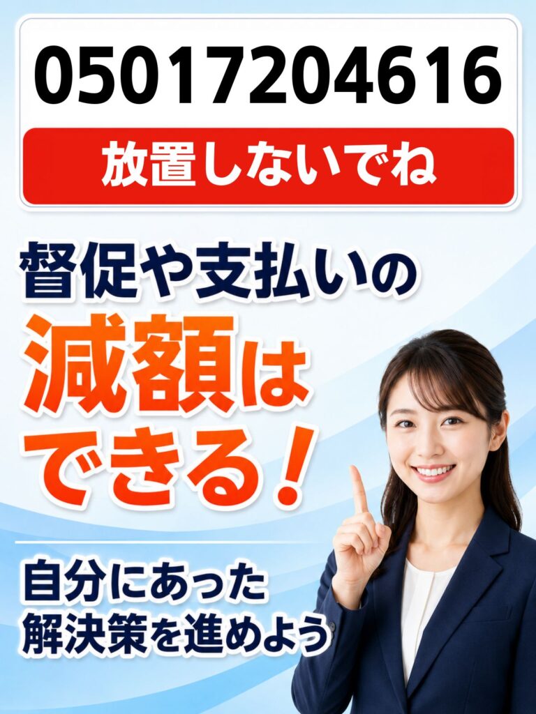 05017204616の電話はATO後払い